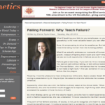 Elaine was featured on Womenetics.com